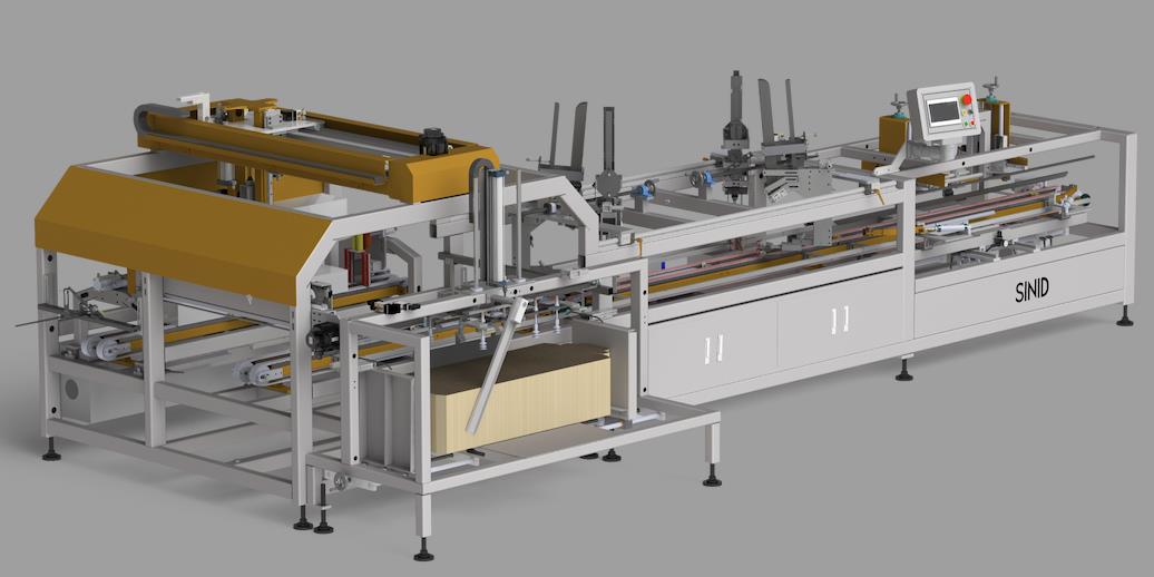 Automation-V3 Wood Finish Tile Packaging Machine